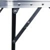 Folding camping table 80x60x70 cm