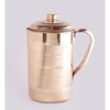 Copper Water Bottle, Jug And Glass Combo, 1000 Ml Water Bottle, 1500 Ml Jug, Set of Water Bottle, Jug And 2 Glass