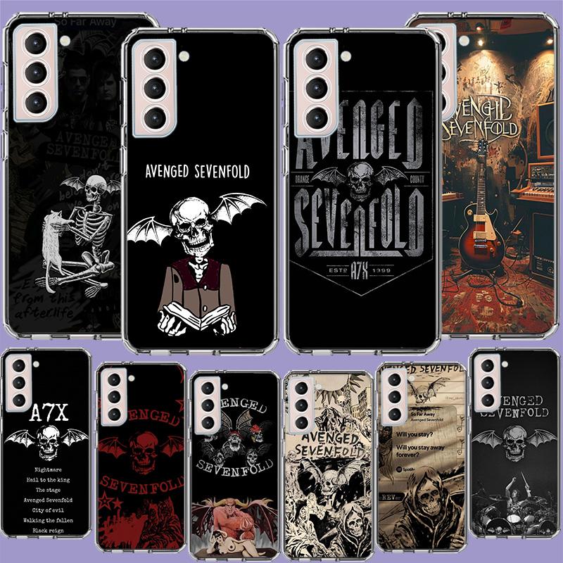 Чехол для телефона A-Avenged Sevenfold для Samsung A16 A26 A36 A56 A17 A15 A25 A35 A55 A14 A24 A34 A54 A04S A05S Galaxy Note 20 10 9 8 A