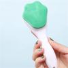 Щетка для очищения лица, силиконовая щетка для умывания лица, щетка для нанесения маски на лицо