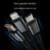 100W 3-in-1 Fast Charging Cable Intelligent Support For Ultra-Fast Charging USB, Visual Power Charging Via Multiple Interfaces