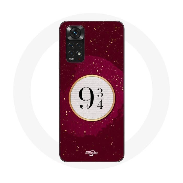 Coque - MANIACASE - Xiaomi Redmi Note 11S - Rouge - Souple - Harry Potter voie 9 3 4
