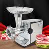 Electric 220V Meat Grinder Mincer Machine Stainless Steel Sausage Filler Pork Chilli Beef and Garlic Grinding Machine Household
