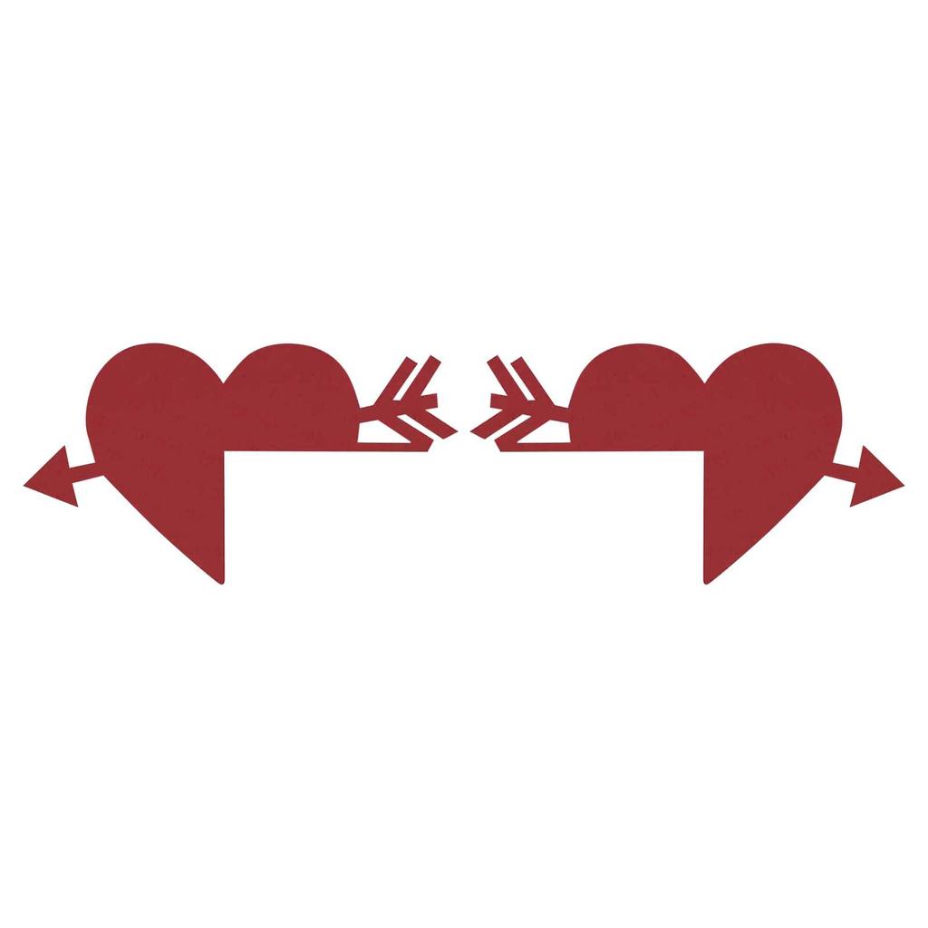 Valentine's Day Door Corner Decoration Wooden Crafts Door Top Corner Door Frame Decoration Gift