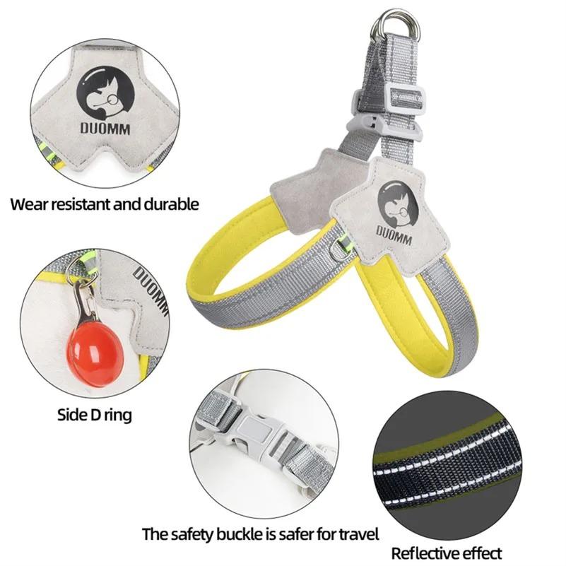 Dogs Harness Dog Supplies Straps Leash Automatic Lanyard Pet Customized Collar Classic Chest Pets Accessories Suit Choker Vests