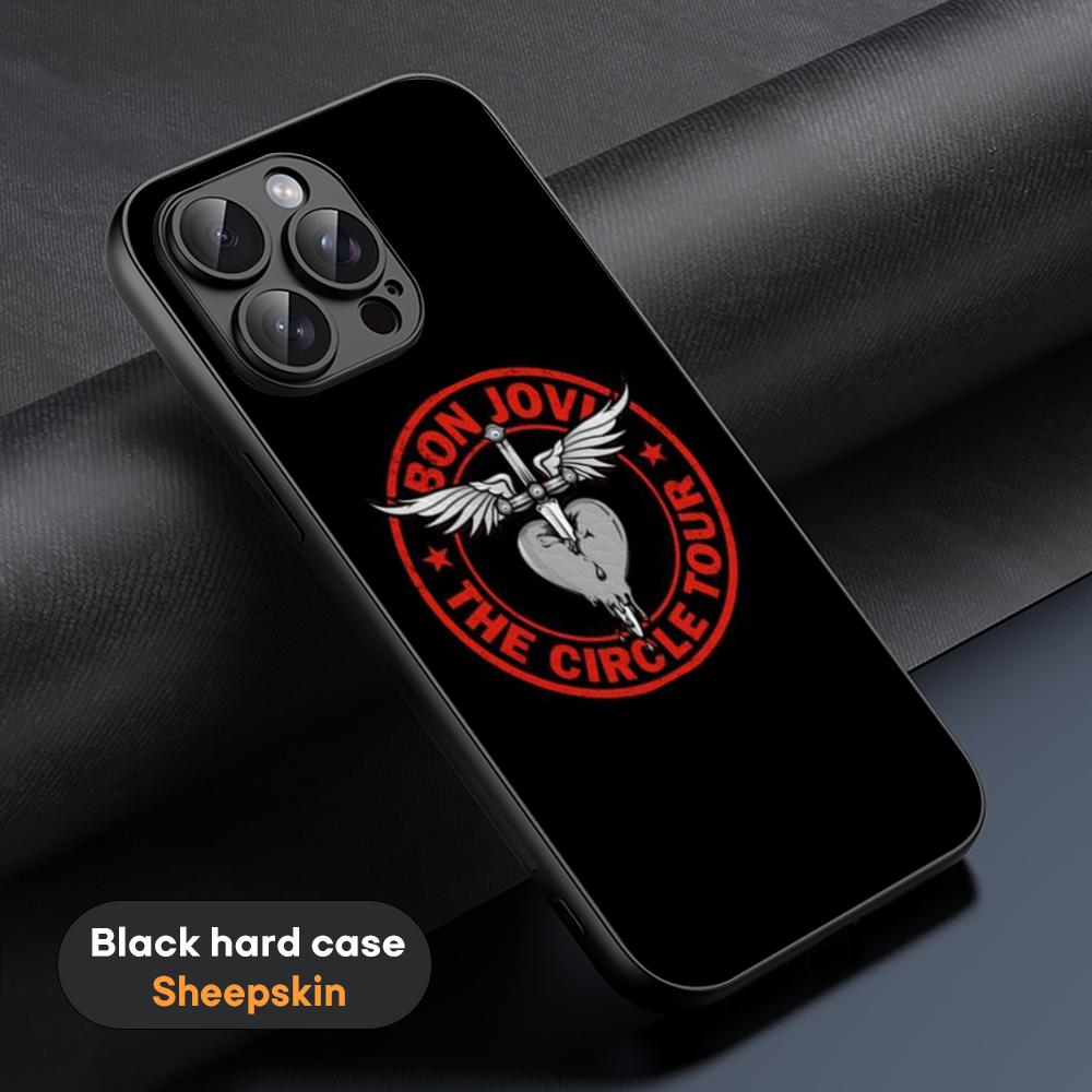 Personal BonS singer J-jovis poster Phone Case For iPhone 16 15 14 13 12 11 Plus Pro Max Limited Black hard case Sheepskin