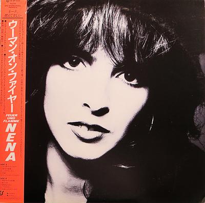 LP Пластинка NENA - Feuer Und Flamme 283P632PROMO EPIC 1985 Япония Рок Б/У