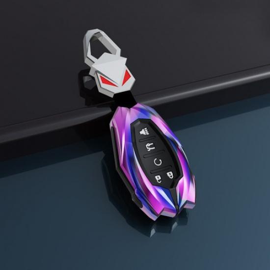 Чехол-брелок для ключа автомобиля из цинкового сплава для Chevrolet Cruze Malibu Equinox Camaro Trax