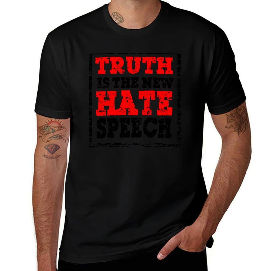 Truth Is The New Hate Speech Tshirt Plus Size Solid Color Tshirt