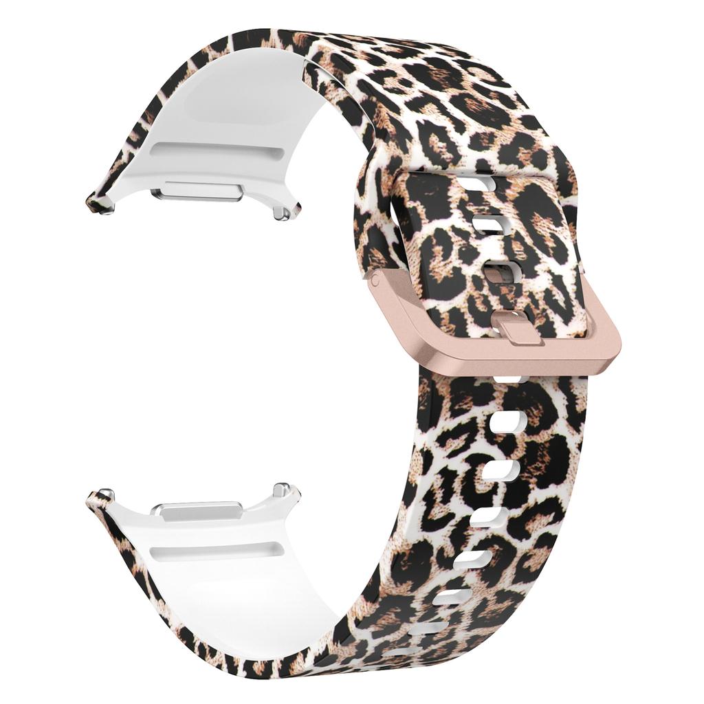 Силиконовый ремешок с принтом для Samsung Galaxy Watch 8 40мм 44мм/8 Classic 46мм Мужской Женский Силиконовый Спортивный Ремешок Для Galaxy Watch7 Ultra 47мм 2025 Браслет