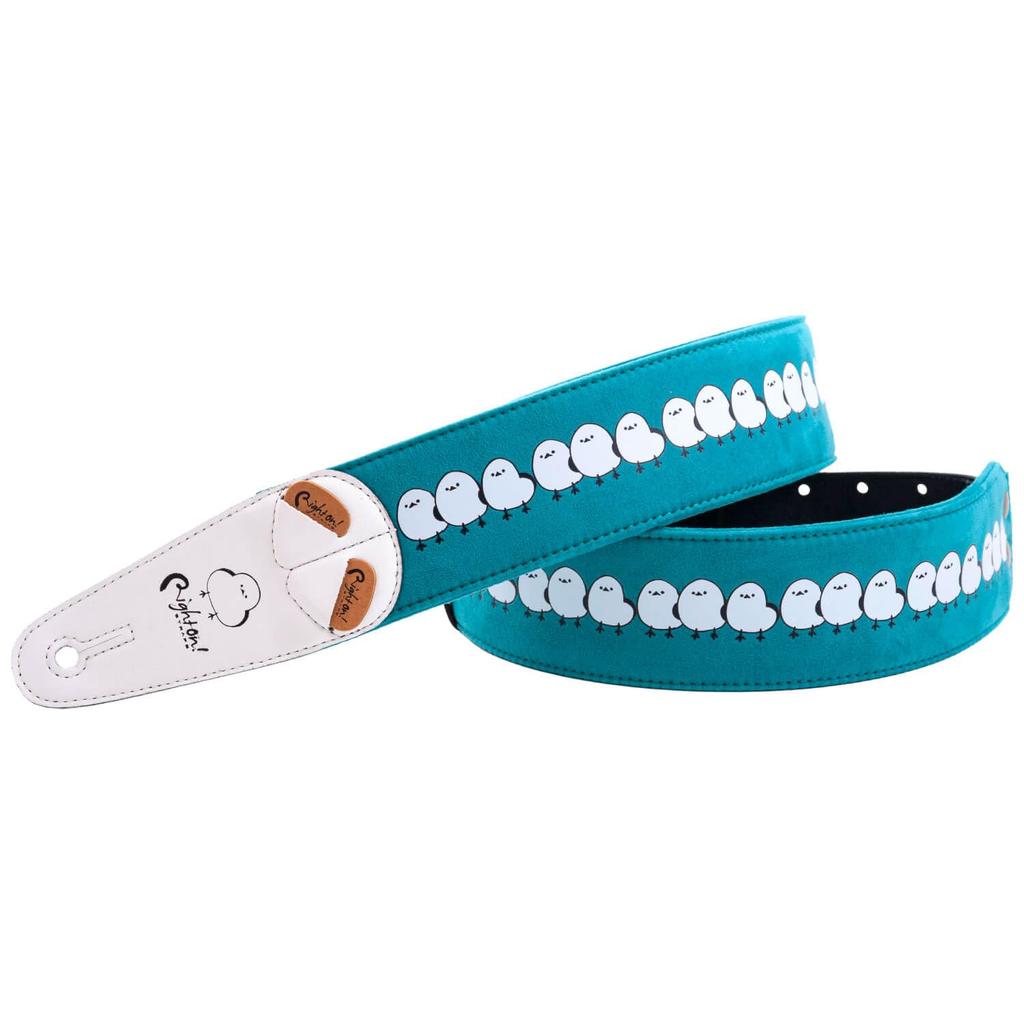 STRAPS 6cm SHIMAENAGA GYUGYU RightOn! Guitar/Bass Strap, Wide, 100-150cm,