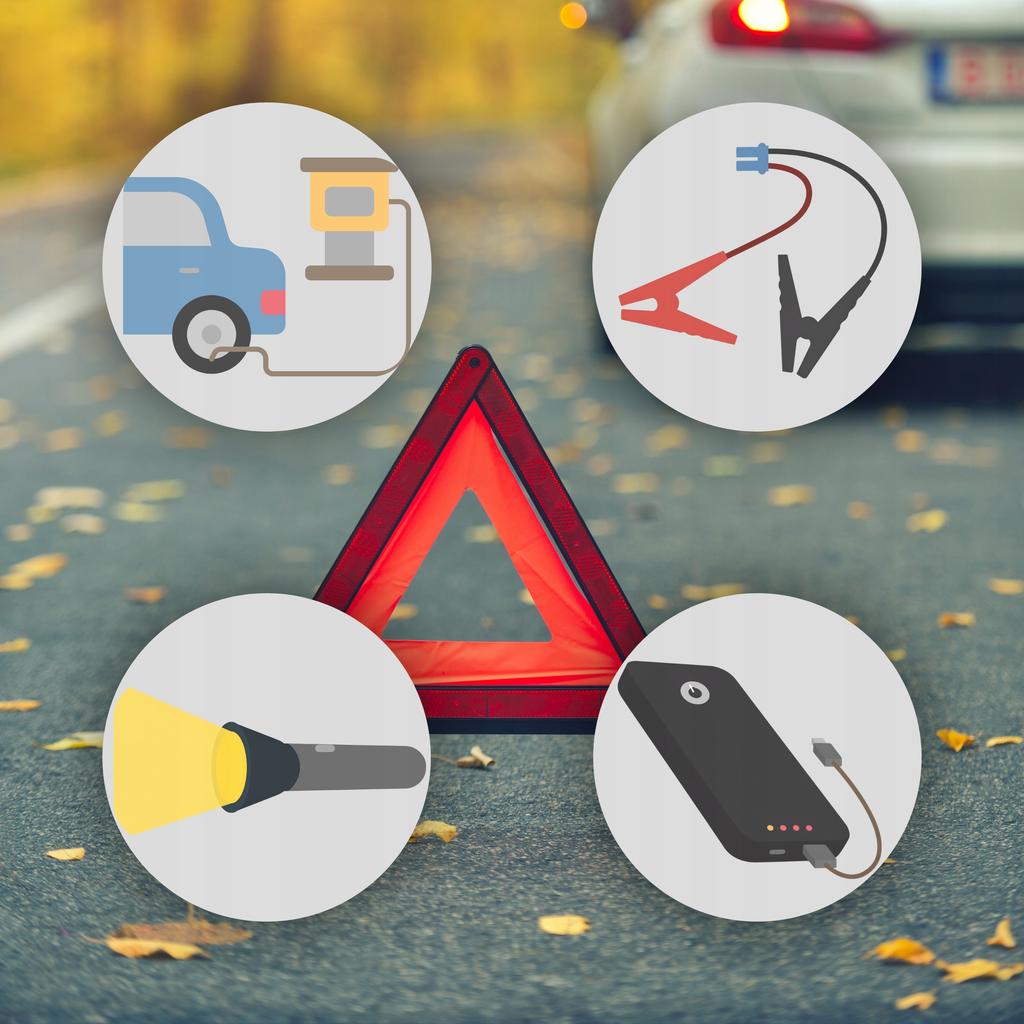 Jump Starter 4in1 Booster Car Starter Compressor Powerbank