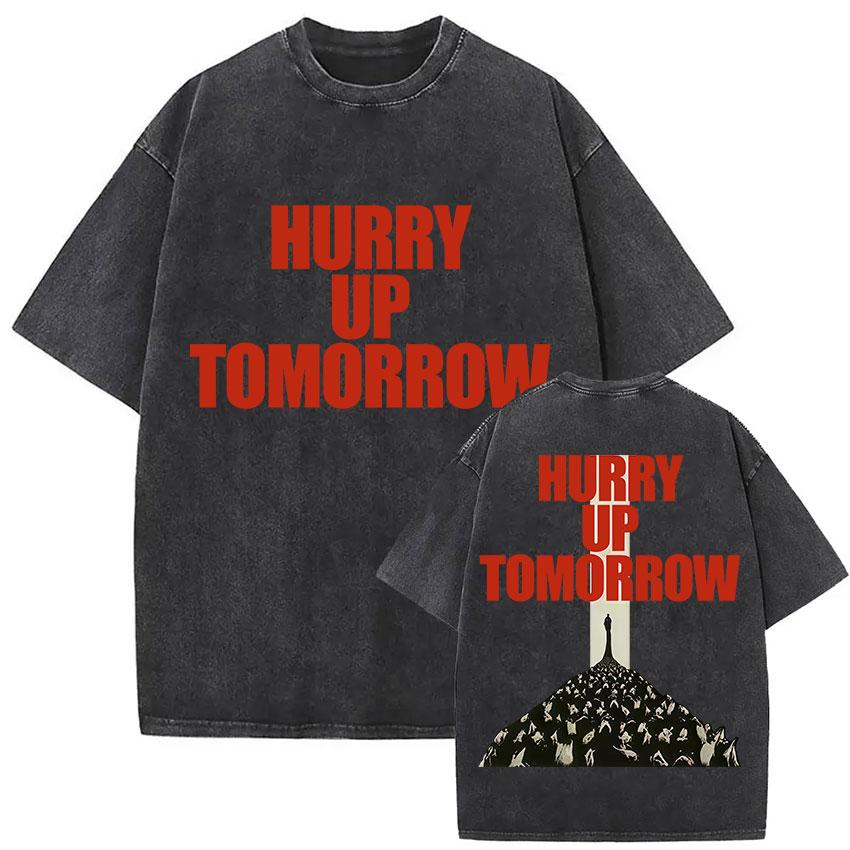 The Weeknd XO Tour Винтажная стираная футболка Мужская и Женская Летняя Хлопковая YK Clothing Повседневная Мода Круглый вырез Короткий рукав Футболка