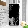 Креативный чехол для телефона с узором «Девочка с черной звездной пылью» для OPPO Reno 13 12F 11 10 Pro Plus A98 A74 A59 Find X8 X5 X3 Lite 5G Мягкая крышка