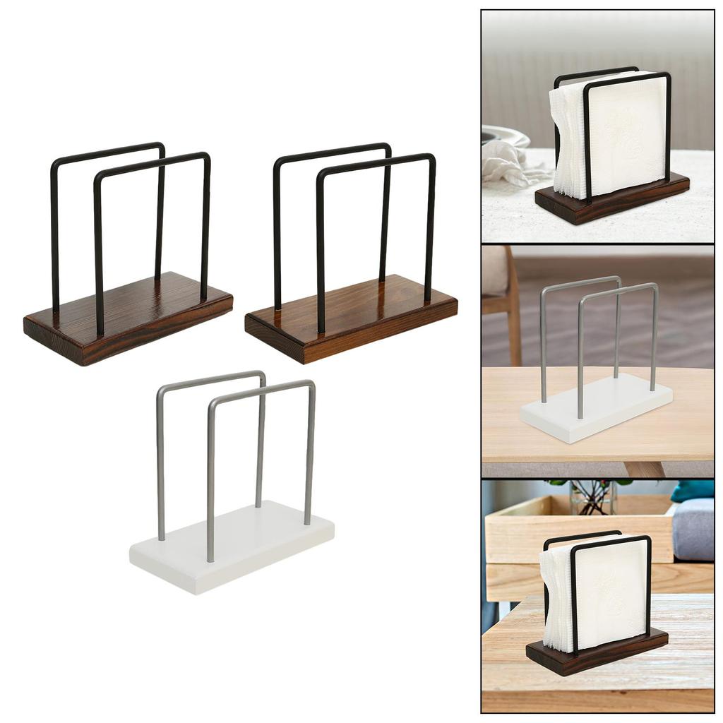 Vertical Napkin Holder Desktop Ornament Creative Tissue Dispenser for Dining