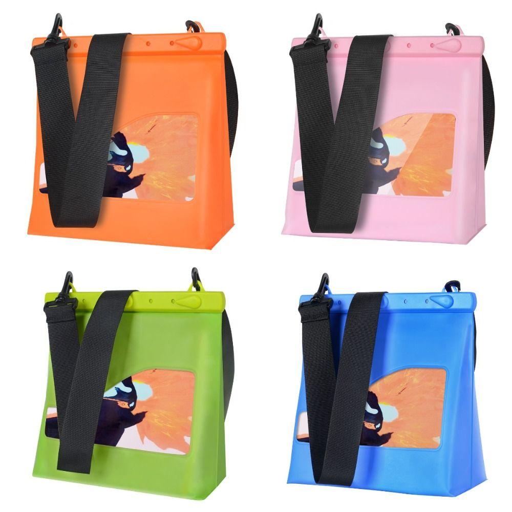Adjustable Shoulder Strap Waterproof Shoulder Bag PVC Crossbody Bag The Water-sprinkling Festival