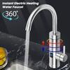 Светодиодный электрический кран Мгновенный нагрев Мгновенный водонагреватель Смеситель для кухни