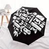 1pc Gamer Console Automatic Folding Umbrella Portable Collapsible Design, 8-Rib Iron Frame, Durable Fabric, All-Season Casual Outdoor 169