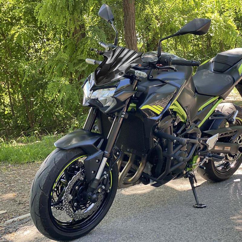 Ветровое стекло мотоцикла Ветровое стекло Z900 2017-2019 Ветровое стекло Дефлекторы экрана Ветровое стекло мотоцикла