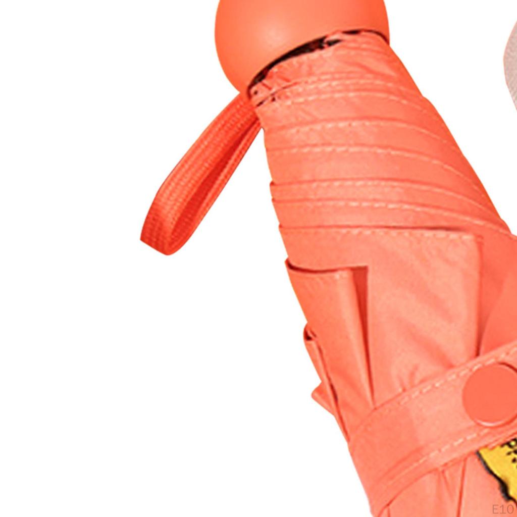 Зонт складной компактный маленький с черным покрытием Personal Sun