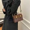 Ретро ручная маленькая квадратная сумка женская новая высококачественная повседневная сумка через плечо и мессенджер универсальная сумка для поездок