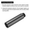 uxcell Microphone Stand Extension Tube, 5/8 Thread, Microphone Extension Rod for Microphone Stands