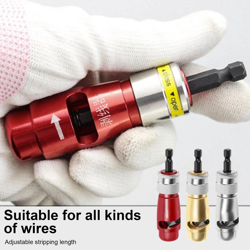Инструмент для скручивания проводов Инструмент для зачистки проводов Инструмент для скручивания проводов Инструмент для соединения проводов 6,35 мм Скручивание проводов для различных применений