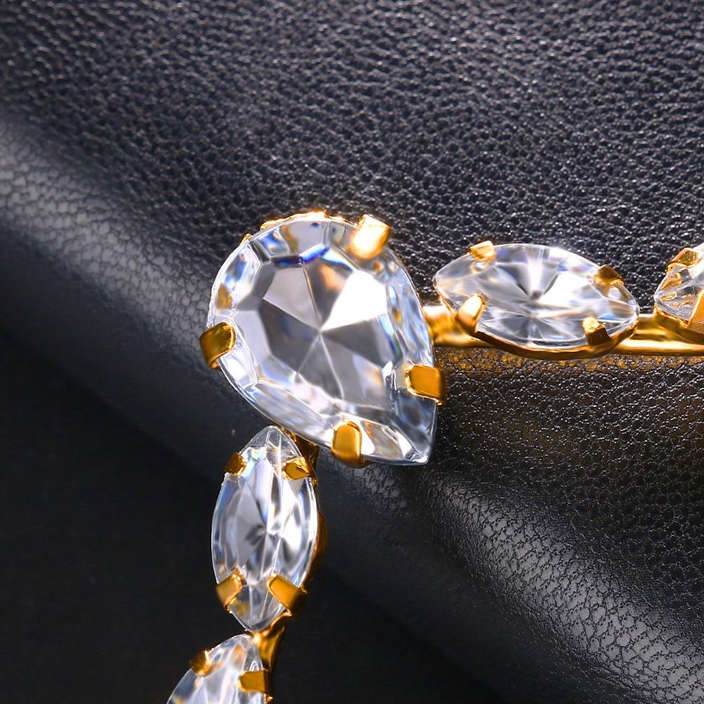 Блестящая маска с блестками, украшение, роскошная подвеска, цепочка для лица, крутая цепочка для лица со стразами, карнавальная