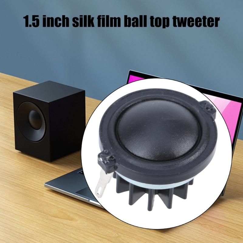 6 Ом Твитеры с шелковыми куполами Улучшающие звук Высокочастотные Звуки Акустические системы для полочных колонок Динамики