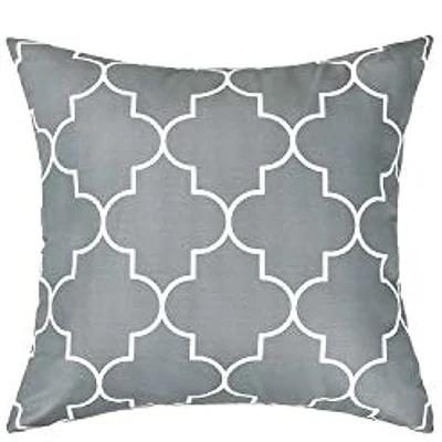 Gray Autumn Pillow Cover Outdoor Cushion Cover Soft Pillow Cover For Sofa Or Accommodation