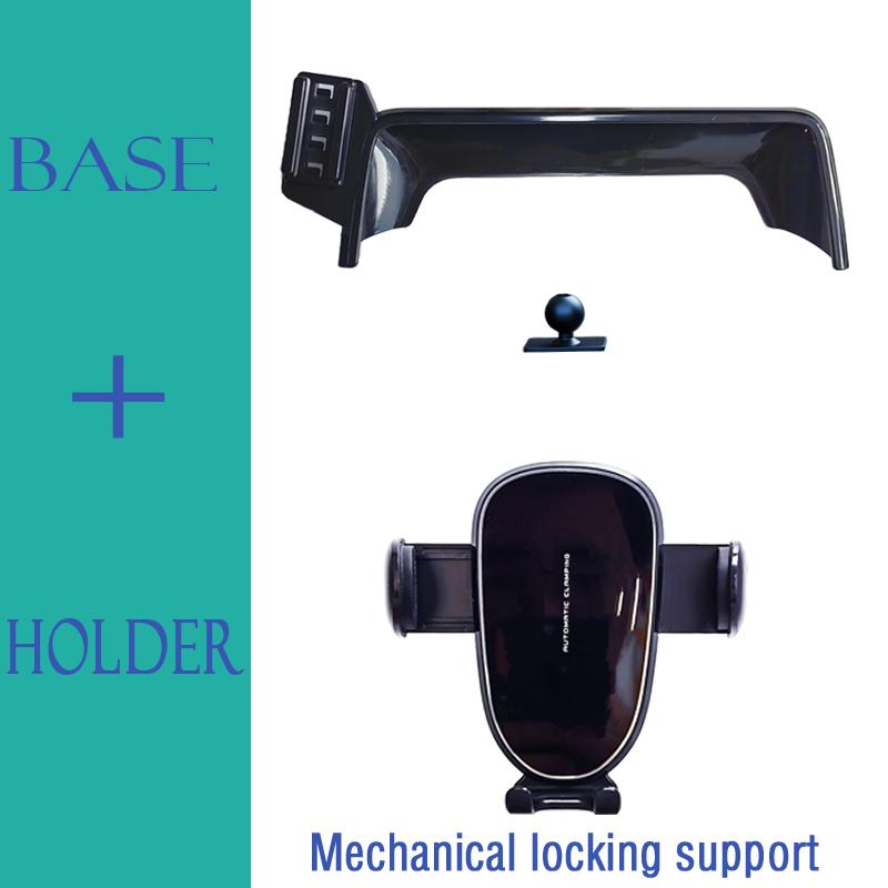 Car Phone Holder For Mazda CX5 CX-5 2017 2018 2019 2020 Screen Fixed Navigation Bracket Wireless Charger Mount Car Mobile Stand