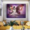 5D Алмазная картина Бабочка Фея Ангел DIY Алмазная вышивка Стразы Домашний декор Свадебный подарок