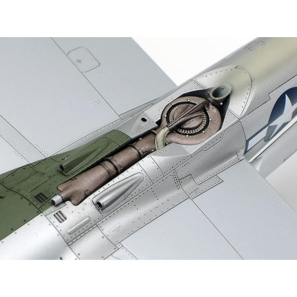 Tamiya 148 Masterpiece Series No.123 US Army Lockheed P-38J Lightning Пластиковая модель 61123 Цвет литья