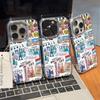 Travel City Phone Case For Iphone 17 15 16 14 Plus 13 Pro Max 12 11 17E 16E 17Air Funda Coque Anti-Slip Phone Cover