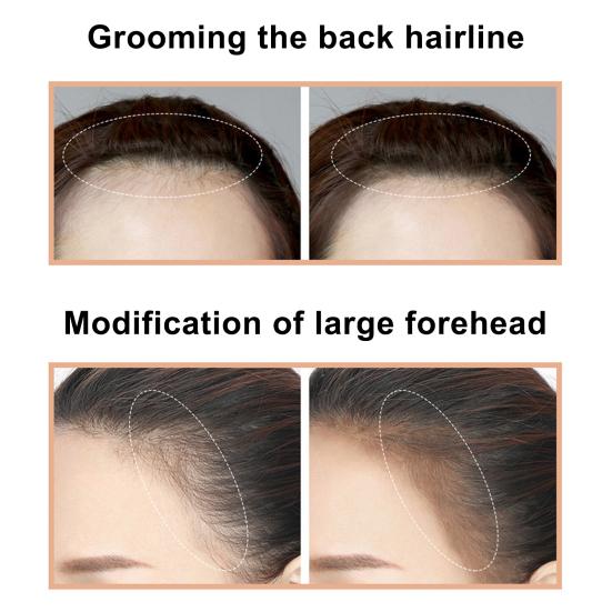 Модификация естественной заливки теней, портативная ручка для контурирования линии роста волос, палочка для определения бровей для ежедневного макияжа