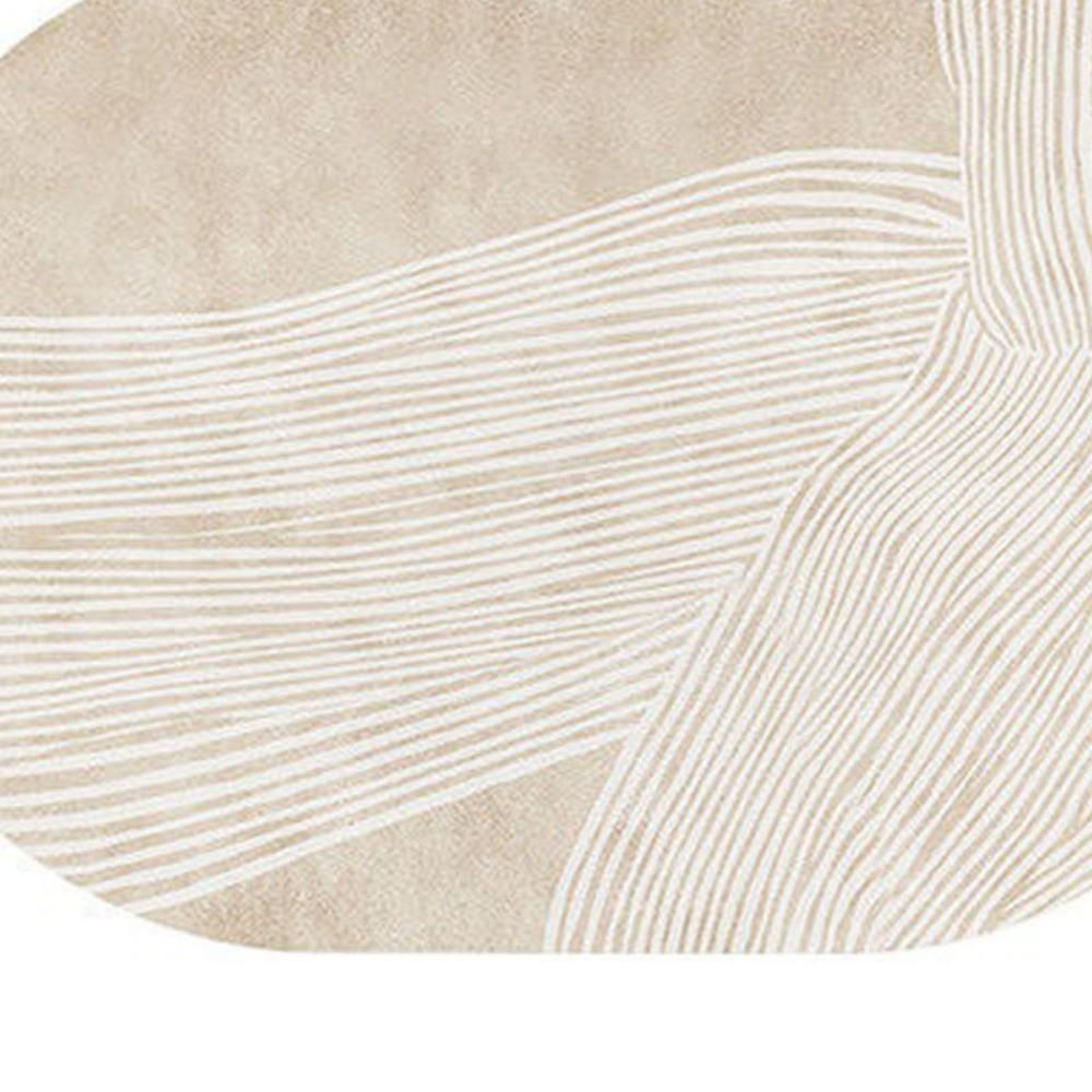 Soft Leather Table Mat Smooth Wear‑resistant Dinner Mat Decorative Pad Tableware Placement