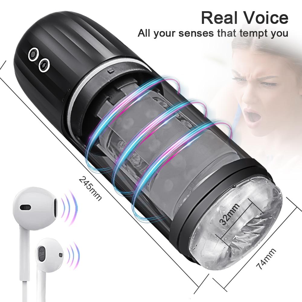 IPX7 Водонепроницаемый сосущий аппарат, вращающийся мужской мастурбатор, автоматический минет, мастурбация, секс-игрушки для мужчин, товары для взрослых