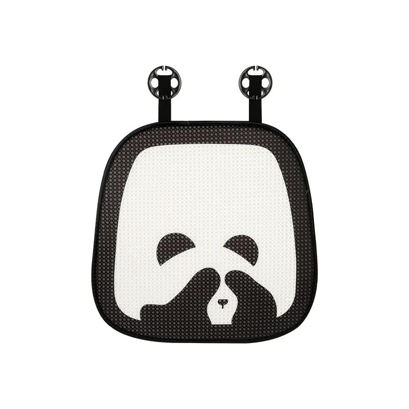 Universal Panda Car Seat Cushion Full Set Fashion Breathable Universal Seat Cushion Cover Anti Slip Panda Interior Accessories