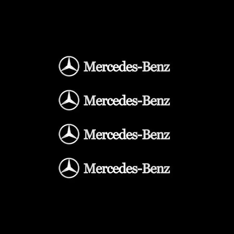 CRO1 4/10pcs Mini Metal emblem Car Stickers For Mercedes Benz AMG W212 W204 W211W168 W213 W205 W210 W124
