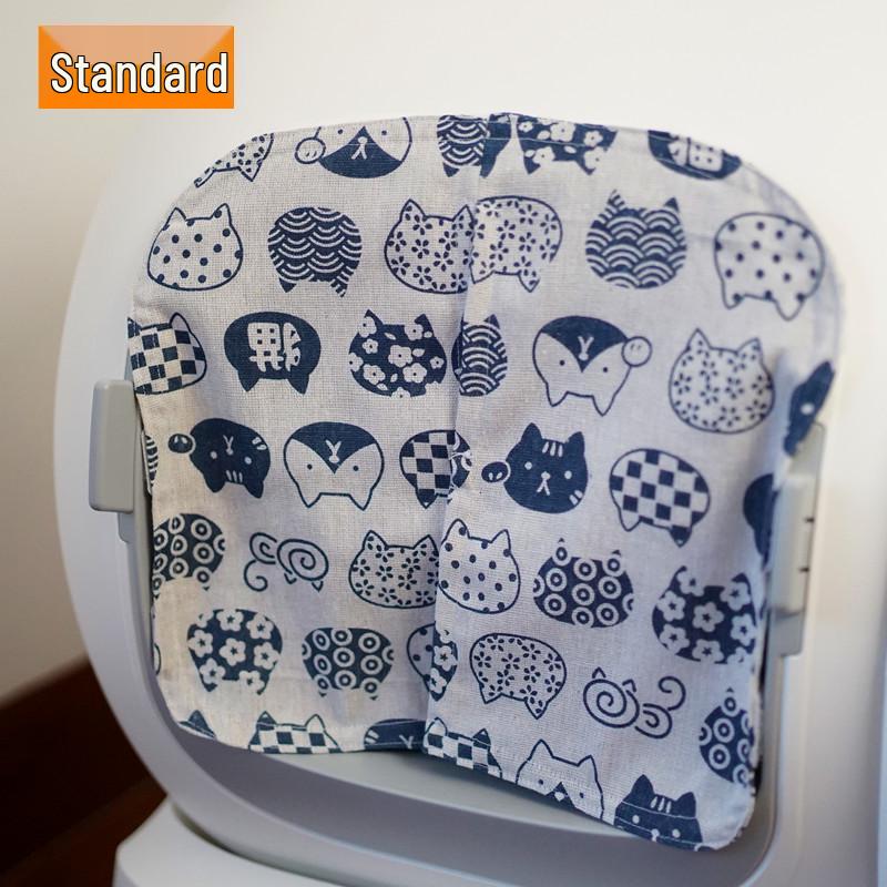 Умный автоматический кошачий туалет Homan с мусорными пакетами на завязках, очистка отходов, дезодорация, пыленепроницаемая шторка.