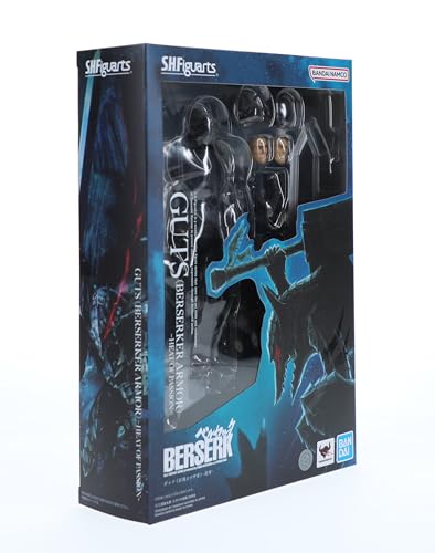НАЦИОНАЛЫ ТАМАШИИ SHFiguarts Берсеркские кишки (Беркер Броня) -Passion - подвижная фигурка размером около 160 мм из АБС-пластика, ПВХ и ткани, окрашенная