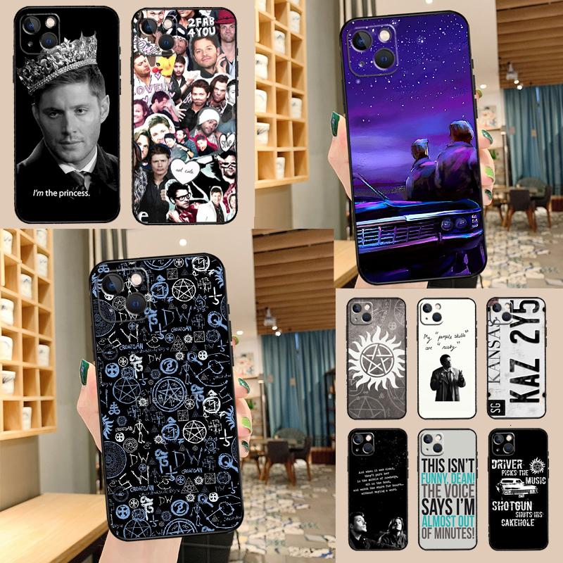 Чехол для телефона Сверхъестественное для iPhone 17 Pro Max 14 13 12 11 15 16 Pro Max mini 15 16 Plus 16e 17 Air Cover