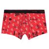 Трусы-боксеры с логотипом Butterfly Letter, мужское нижнее белье, красные NB2225-V4F