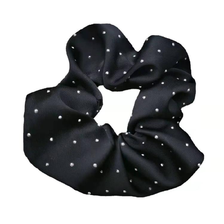 Sparkling Ponytail Holder Soft Textured Scrunchies for Stylish Women Girls Elegant Hair Accessories Hair Styling Tools