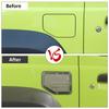 Fuel Tank Door Fuel Gas Tank Cap Cover Trim Decor For Suzuki Jimny 2019+ Chrome