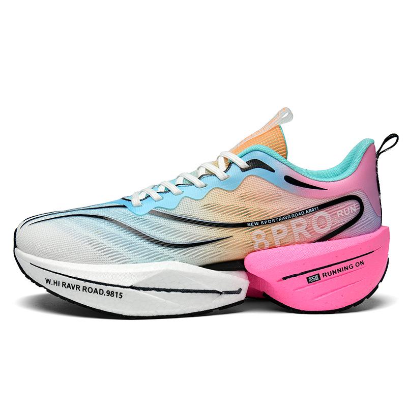 Мужские сверхлегкие кроссовки Chitu 8PRO из углеродного волокна с подошвой из резины Popcorn и дышащей сеткой