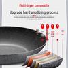 Supor Maifan Stone Non-stick Flat Bottom Wok, 30cm