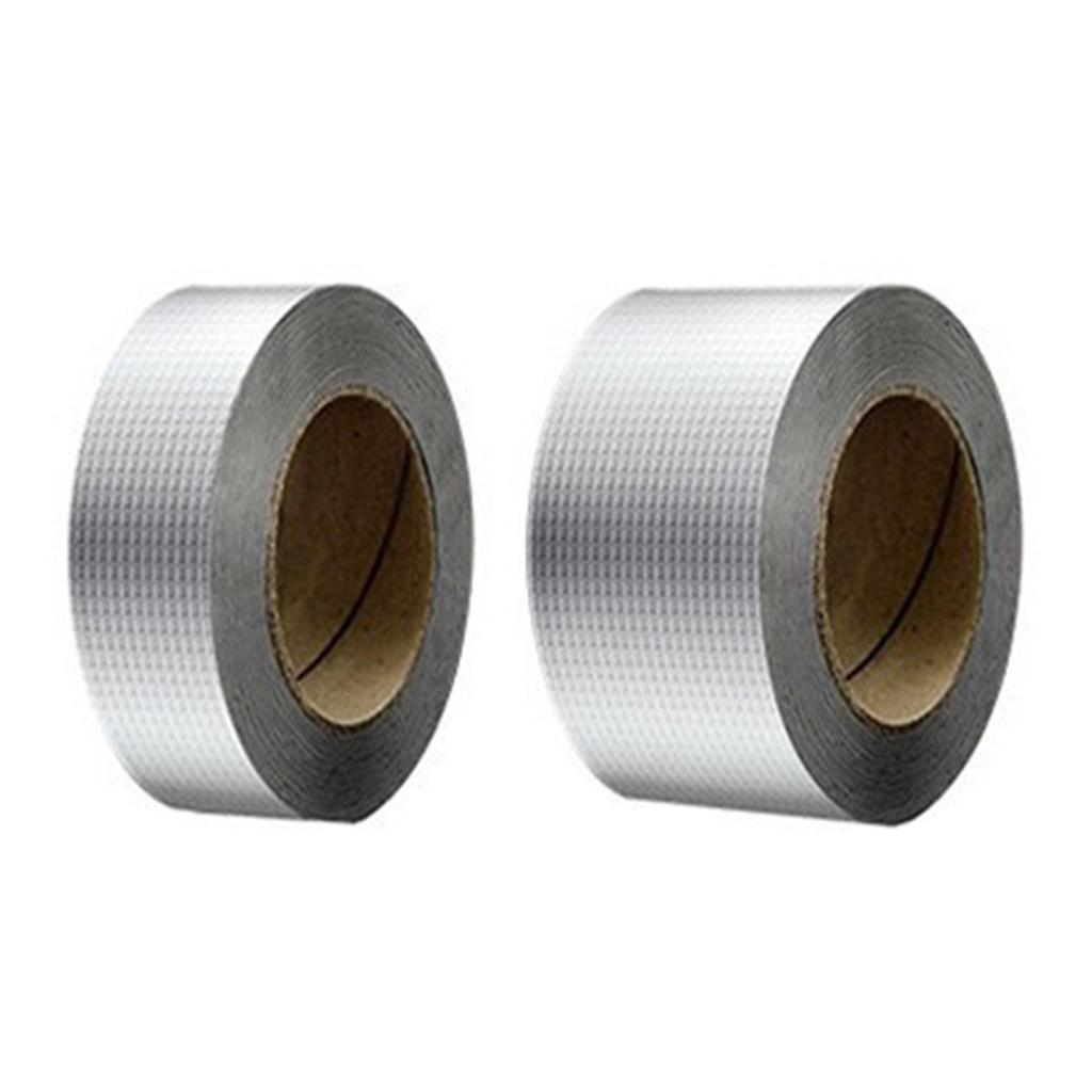 Butyl Rubber Tape Aluminum Foil Waterproof Tape Hose Glass Repair Elastic Sticker Prevent Leakage Super Repair for Nano