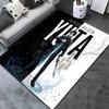Ковер Jujutsu Kaisen для гостиной, спальни, дома, дивана, детской игры, нескользящий коврик