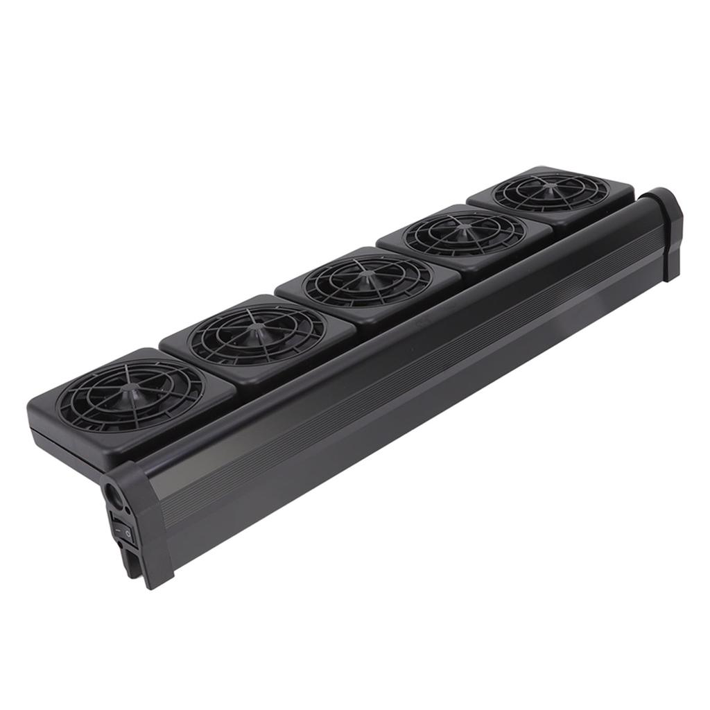 Fish Tank Cooling Fan Mini Adjustable Wind Speed 5 Heads Aquarium Fan for Fish Tank Aquarium